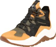 TIMBERLAND Kotníkové tenisky 'Madbury Hiker' černá / olivová / světle hnědá