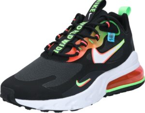 Nike Sportswear Tenisky 'Air Max 270' černá / bílá / korálová / svítivě zelená