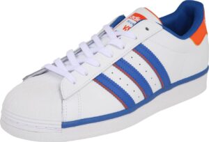 ADIDAS ORIGINALS Tenisky 'SUPERSTAR' modrá / oranžová / bílá