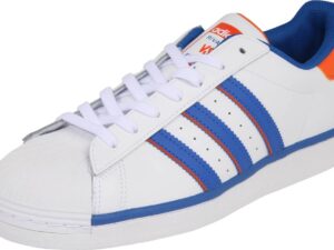 ADIDAS ORIGINALS Tenisky 'SUPERSTAR' modrá / oranžová / bílá