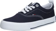Tommy Jeans Tenisky 'VIRGINIA 1D3' bílá / námořnická modř