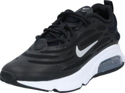 Nike Sportswear Tenisky 'Max Exosense' černá / stříbrná
