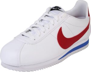 Nike Sportswear Tenisky 'Classic Cortez' bílá / modrá / červená