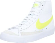 Nike Sportswear Kotníkové tenisky bílá / žlutá