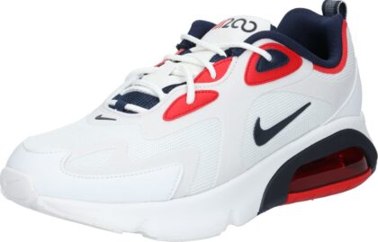 Nike Sportswear Tenisky 'Air Max 200' černá / bílá / šedá / červená