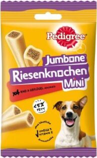 Pedigree Jumbone - hovězí - výhodné balení mini 6 x 160 g (6 x 4 kusy)