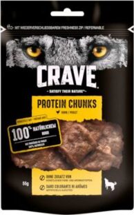 Crave Protein Chunks Snack - 55 g losos
