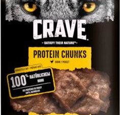 Crave Protein Chunks Snack - výhodné balení 6 x 55 g kuřecí