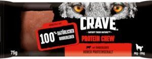 Crave Protein Chew snack pro psy hovězí - 75 g pro středně velké psy (6-15 kg)