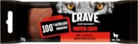 Crave Protein Chew snack pro psy hovězí - výhodné balení 15 x 75 g pro středně velké psy (6-15 kg)