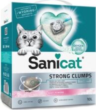 Sanicat Strong Clumps hrudkující stelivo - 10 l