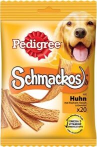 Pedigree Schmackos - výhodné balení 14 x 144 g kuřecí (14 x 20 kusů)