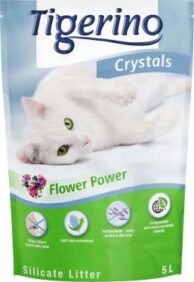 Tigerino Crystals Flower-Power kočkolit - Výhodné balení 6 x 5 l