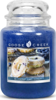Goose Creek - Borůvkový donut Aromatická svíčka ve skle 680 g