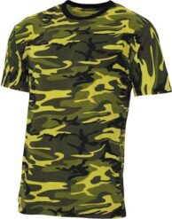 Tričko US T-Shirt Streetstyle yellowcamo 3XL