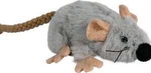 Trixie plyšová myška s Catnipem - 7 cm