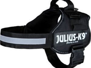 Postroj JULIUS-K9® Power - černý - Vel. 2: 71 - 96 cm obvod hrudníku