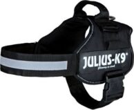 Postroj JULIUS-K9® Power - černý - Vel. 0: 58-76 cm obvod hrudníku