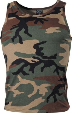 Tílko Tank Top woodland 3XL