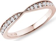 Snubní diamantový prsten KLENOTA