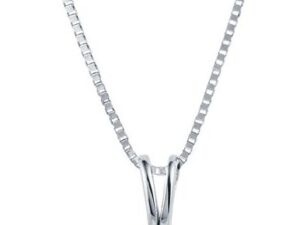 Stříbrný náhrdelník s jednou tahitskou perlou KLENOTA