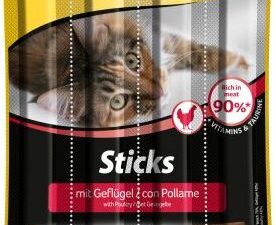 GimCat sticks drůbeží - Výhodné balení 9 x 4 ks drůbeží