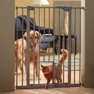 Savic Dog Barrier s dvířky pro kočky - V 107 cm, 7 cm prodloužení