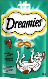 Dreamies Cat pochoutka, 60 g - s lososem (60 g)