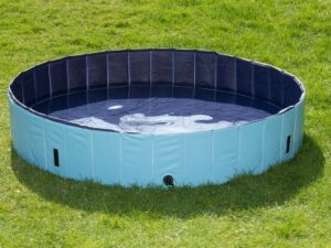 Bazén pro psy Dog Pool Keep Cool - Ø 160 x V 30 cm (s krytem)