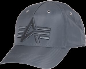 Alpha Industries Čepice Baseball Cap Flight rep. šedá