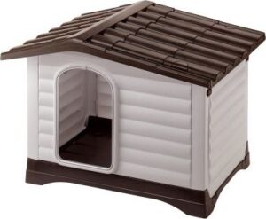 Ferplast Dogvilla plastová bouda pro psy - Dogvilla 90: D 88 x Š 72 x V 65 cm