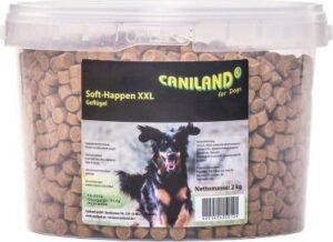 Caniland Soft drůbeží-Trainees XXL-kyblík - Výhodné balení: 2 x 2 kg