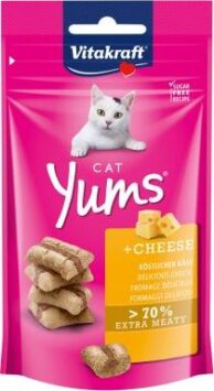 Vitakraft Cat Yums pamlsky pro kočky - Sýr 40 g