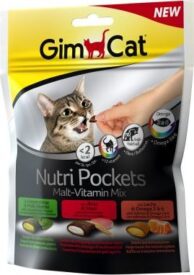 GimCat Nutri polštářky - Malt-Vitamin-Mix (3 x 150 g)