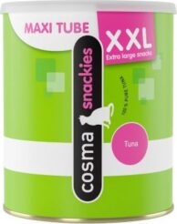 Výhodné balení Cosma snackies XXL kousky Maxi Tube - 3 x Kuřecí (600 g)