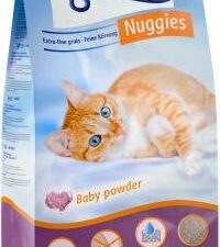 Kočkolit Tigerino Nuggies - vůně dětského pudru - Výhodné balení 2 x 14 l