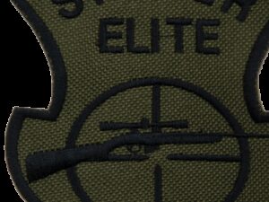 Nášivka: Sniper Elite olivová | černá
