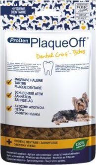 ProDen PlaqueOff péče o zuby Dental Bites - 2 x 60 g