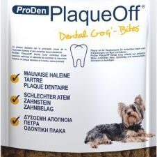 ProDen PlaqueOff péče o zuby Dental Bites - 2 x 60 g