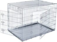 Klec pro psy Double Door - D 78 x Š 55 x V 61 cm