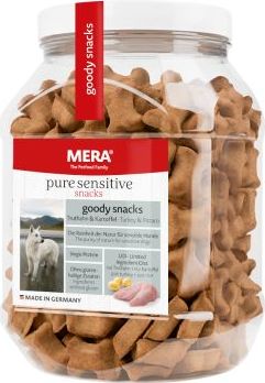 MERA pure sensitive Goody Snacks 600 g - krůta & brambory, bez obilnin