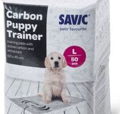 Savic Puppy Trainer Pads s aktivním uhlím - Medium: D 45 x Š 30 cm, 50 kusů