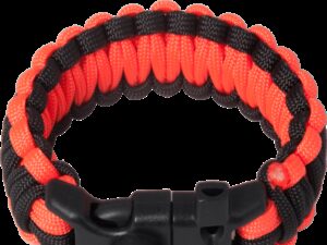 Náramek Paracord NAVIGATOR II. černá | oranžová M