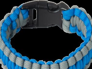 Náramek Paracord NEON modrá XL