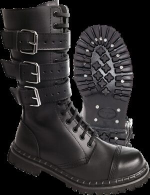 Brandit Boty Phantom Boots se sponami černé 47 [12]