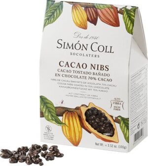 Simón Coll kakaové boby v tmavé čokoládě 70% cocoa 100g