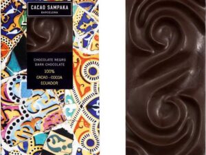 Cacao Sampaka tmavá čokoláda 100% cocoa Ecuador 75g