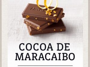 Hachez čokoláda Cocoa Maracaibo mléčná 55,5% cocoa pomeranč 100g