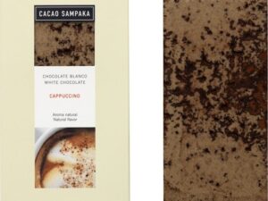 Cacao Sampaka bílá čokoláda Cappuccino 100g