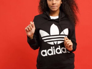 adidas Originals Trefoil Hoodie černá L